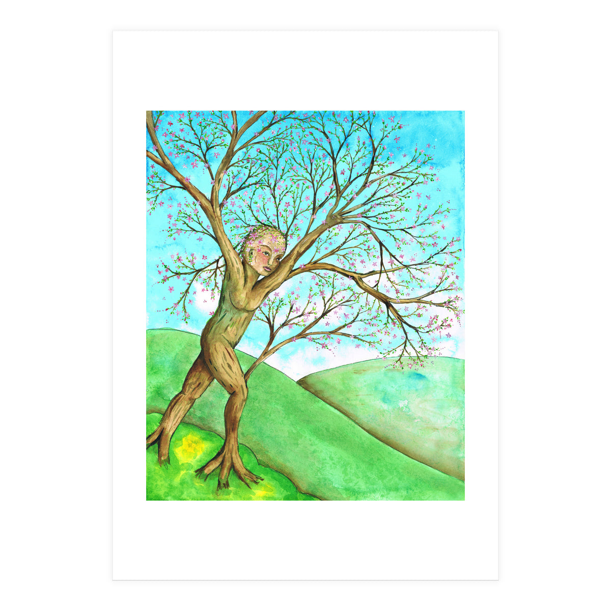 Spring dryad (Print Only)