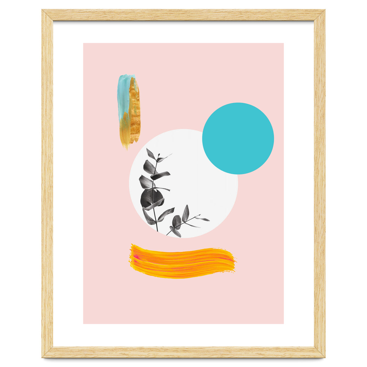 Modern Abstract Leaves