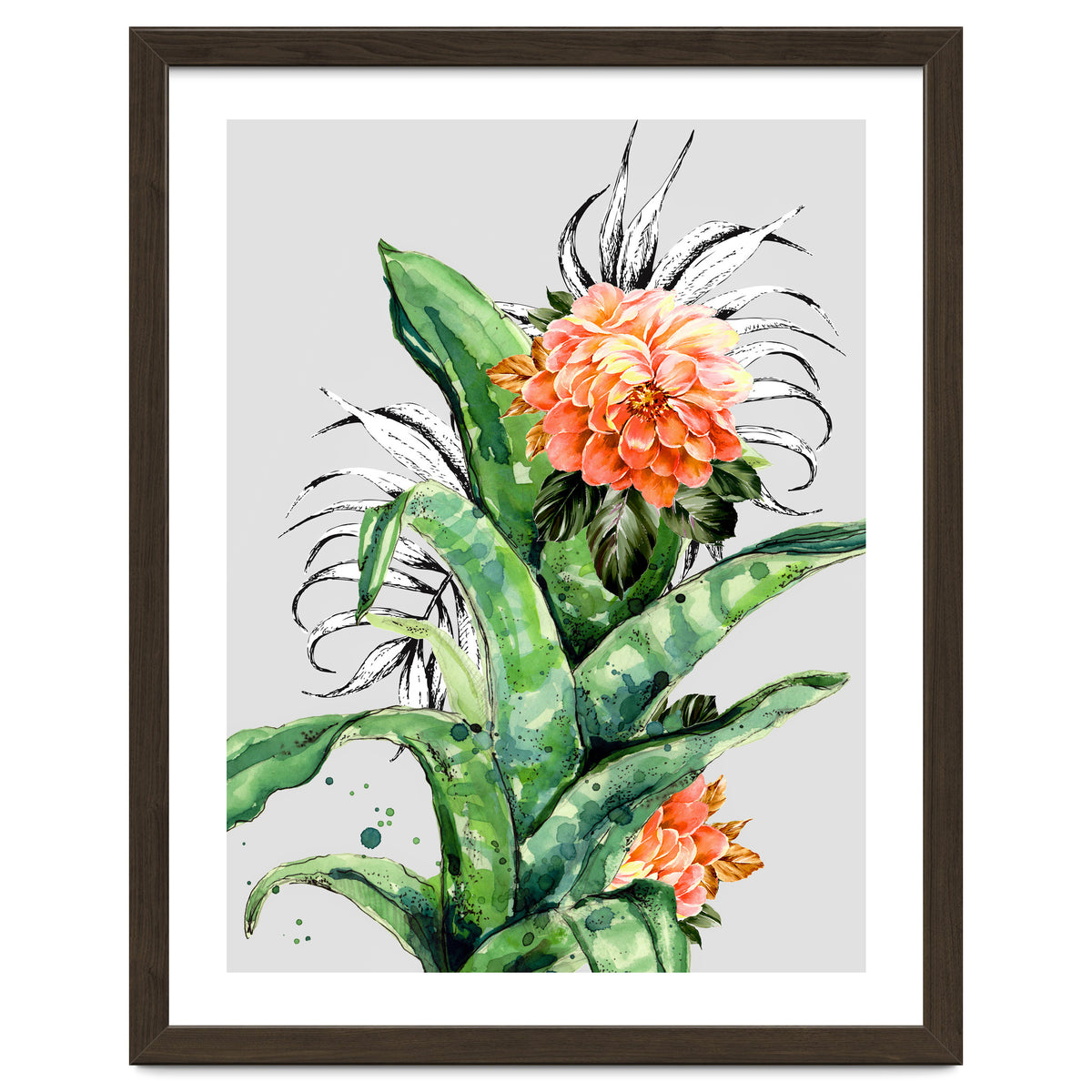 Collage of florid nature