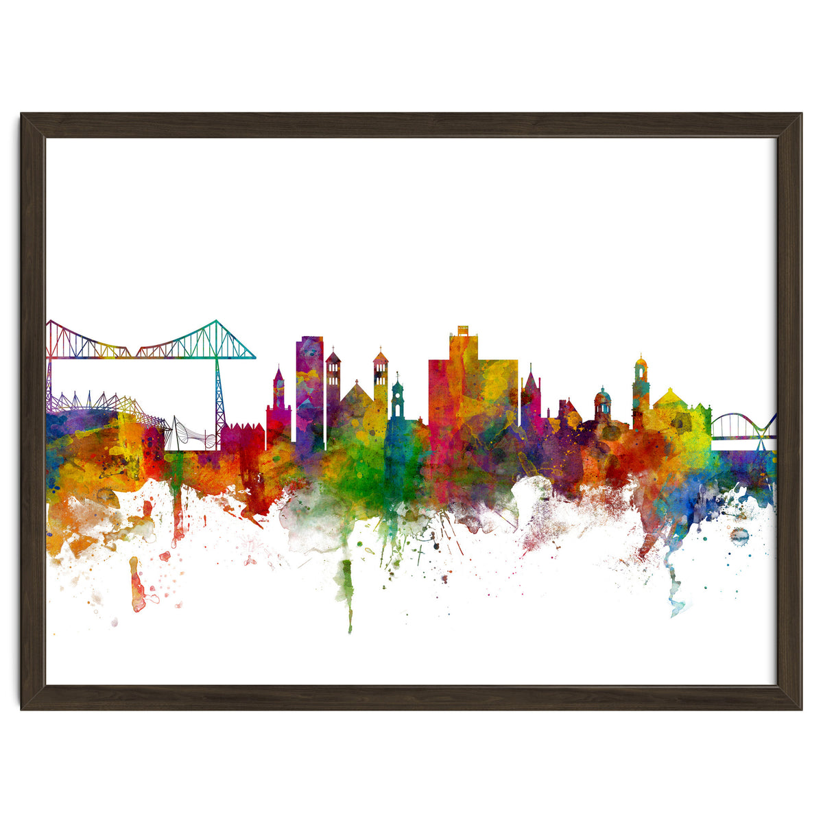 Middlesbrough England Skyline