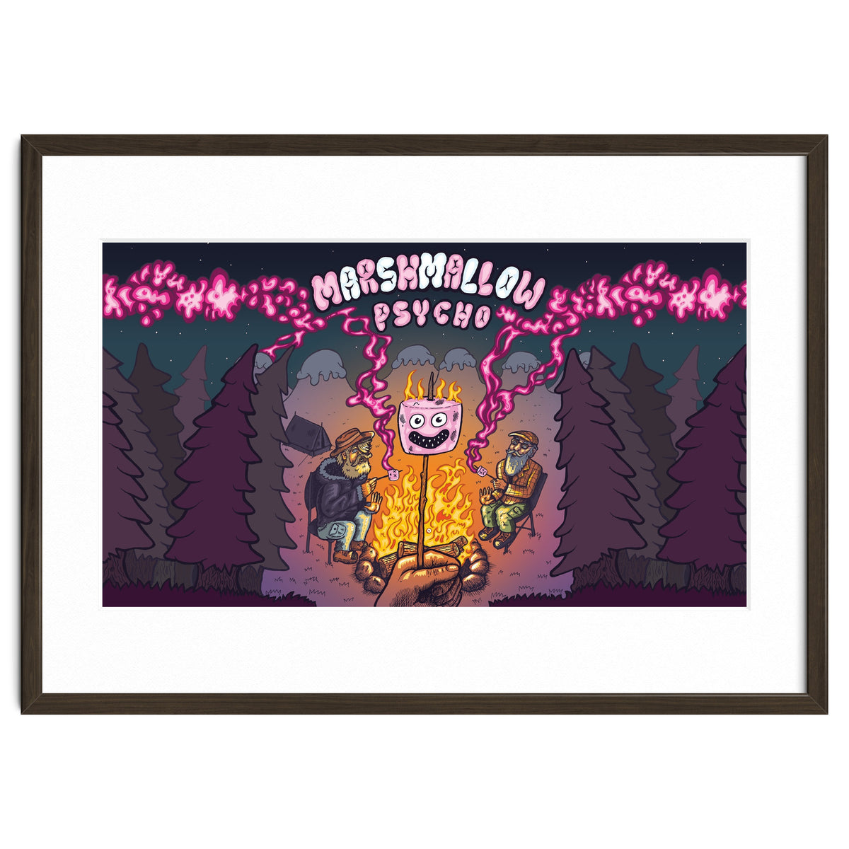 Marshmallow Psycho 12.3% ABV Bourbon Barrel Aged Marshmallow Stout