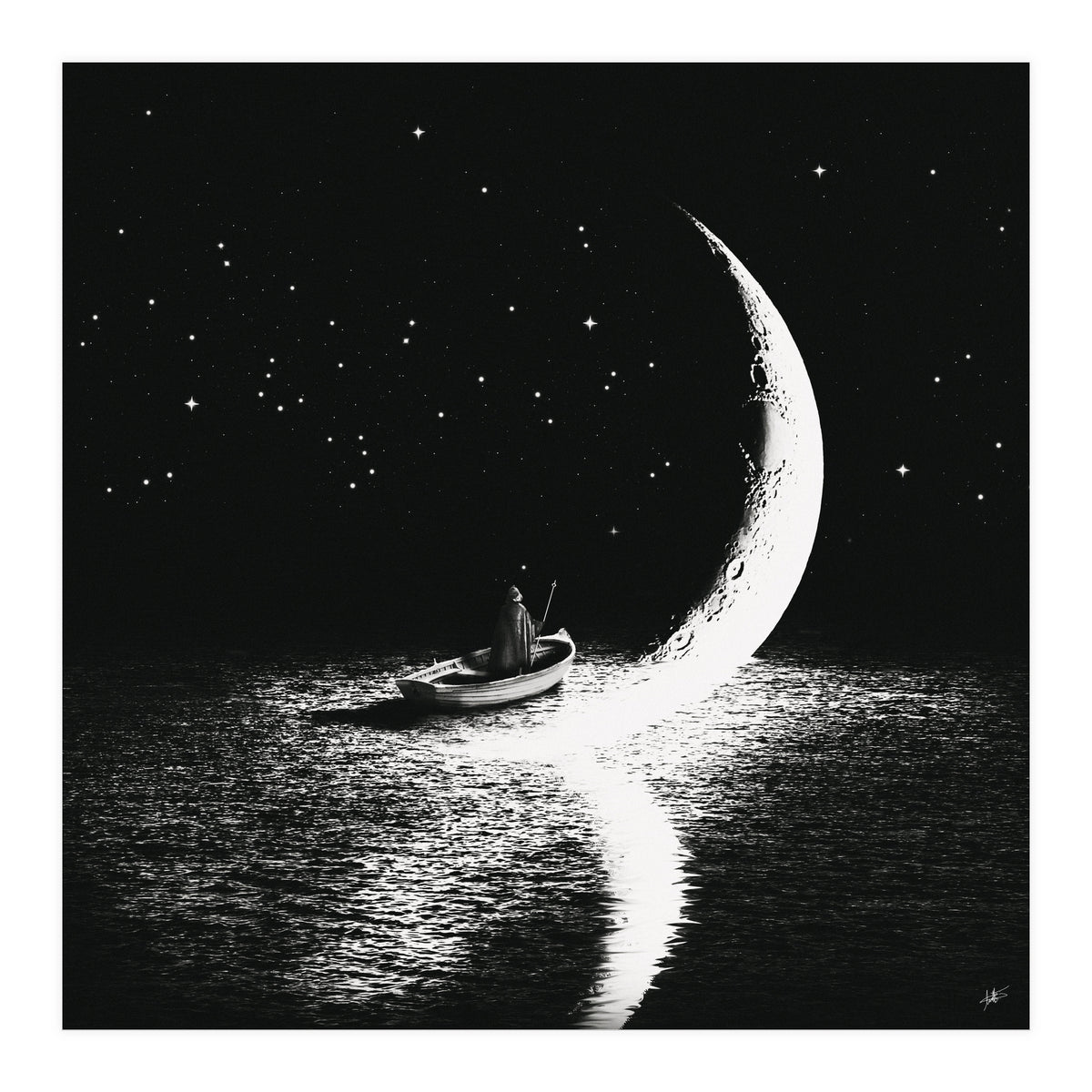 Arrival At Moonlight (Print Only)