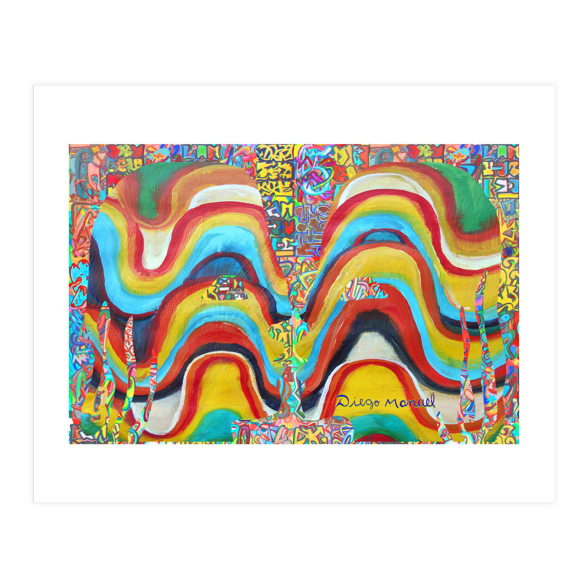Abstracto Pop Nuevo B10 (Print Only)