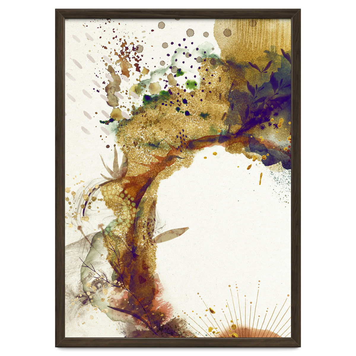 Abstract Floral - Autumn Winds