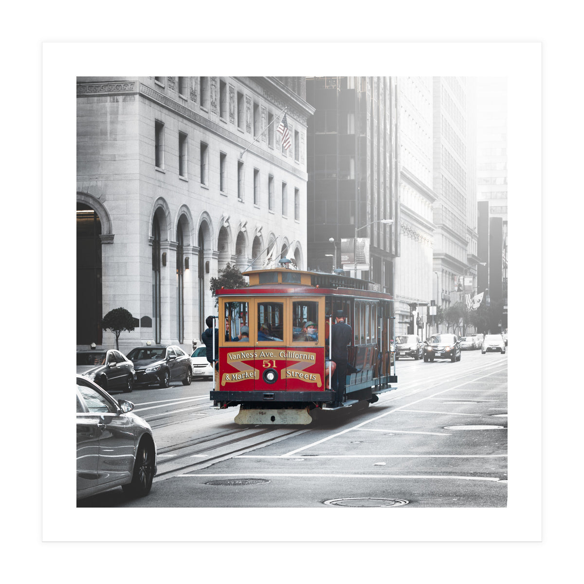 California street, 21st centrury (Print Only)