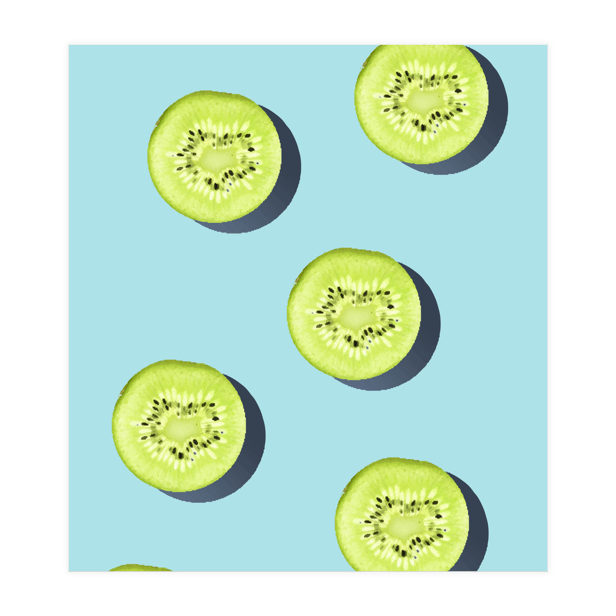 Kiwi Pattern (Print Only)