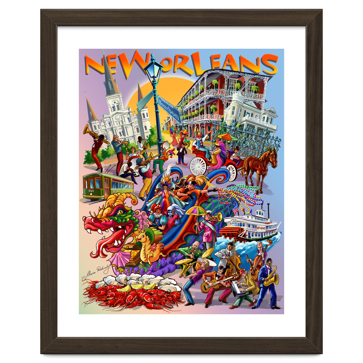 New Orleans Illustration