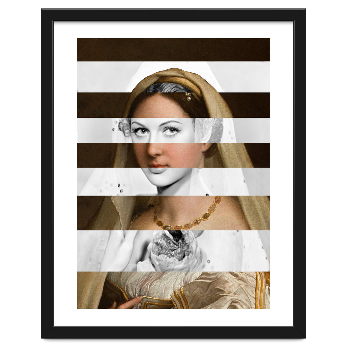 Raphael's Woman With A Veil & Hedy Lamarr