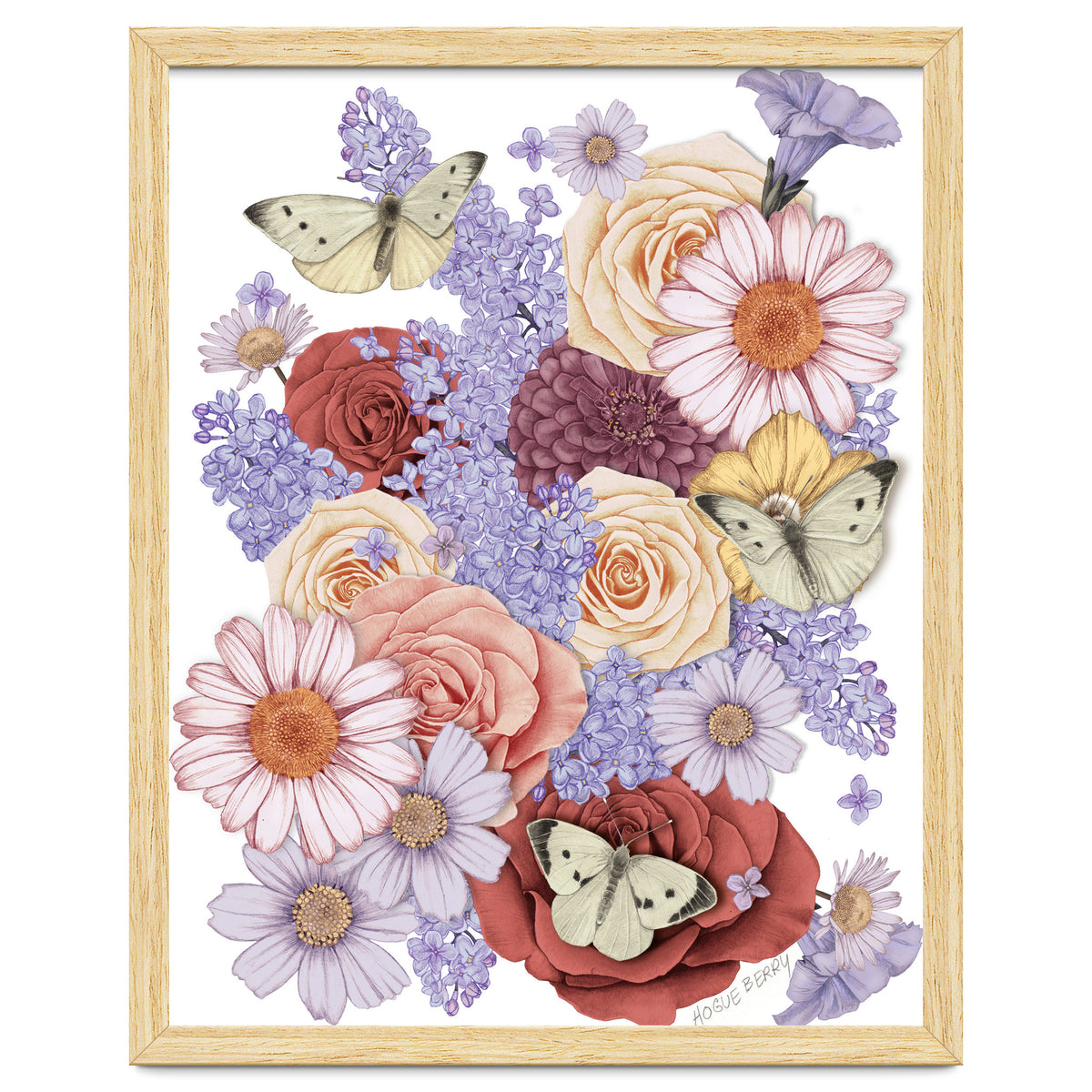 Flowers and Butterflies