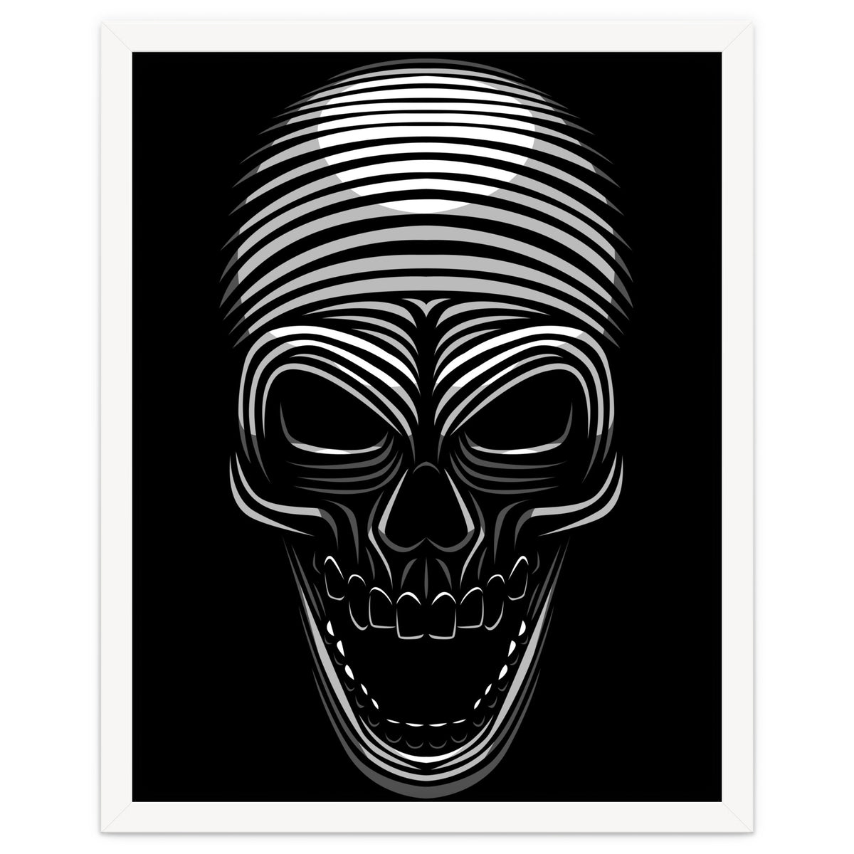 Lines Skull