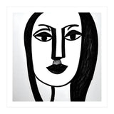 Woman's face  (Print Only) thumbnail