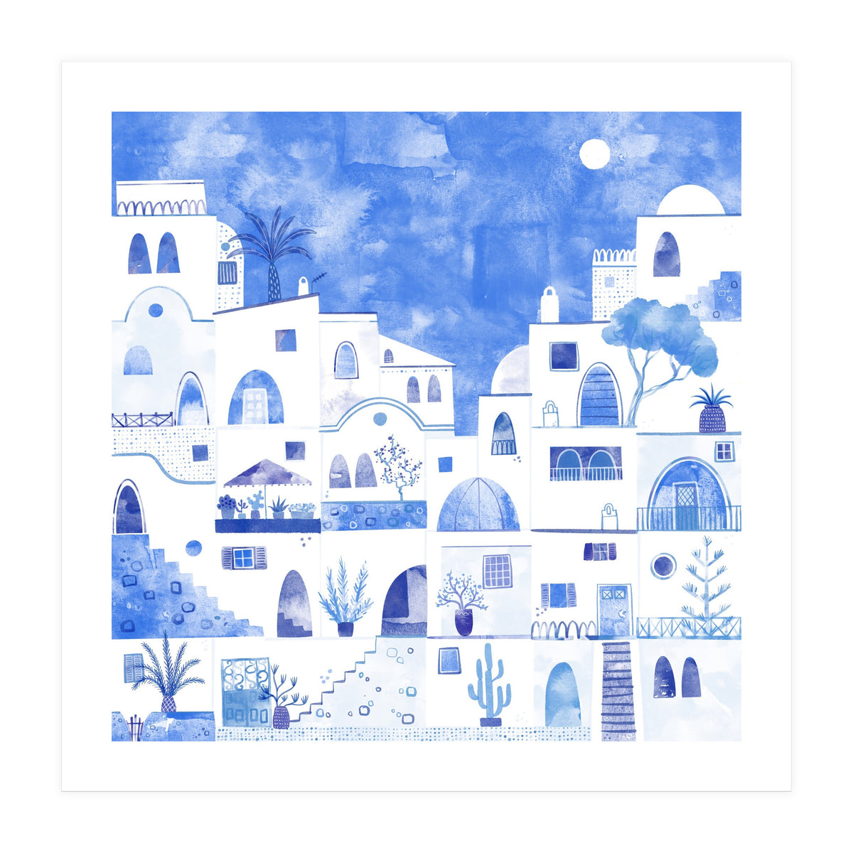 Santorini (Print Only)