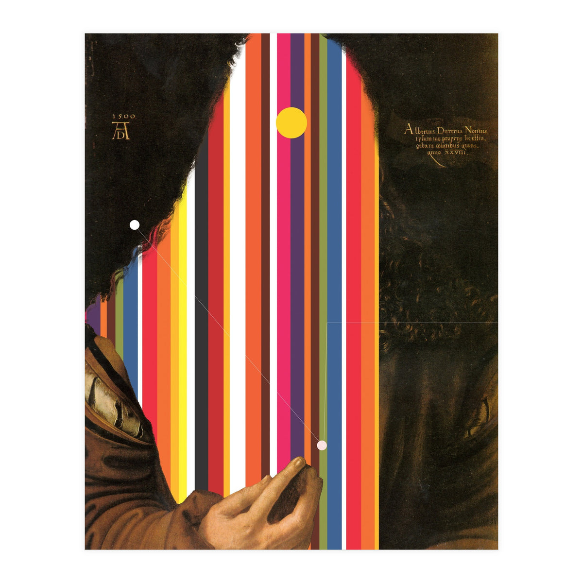 Dürer In Stripes (Print Only)