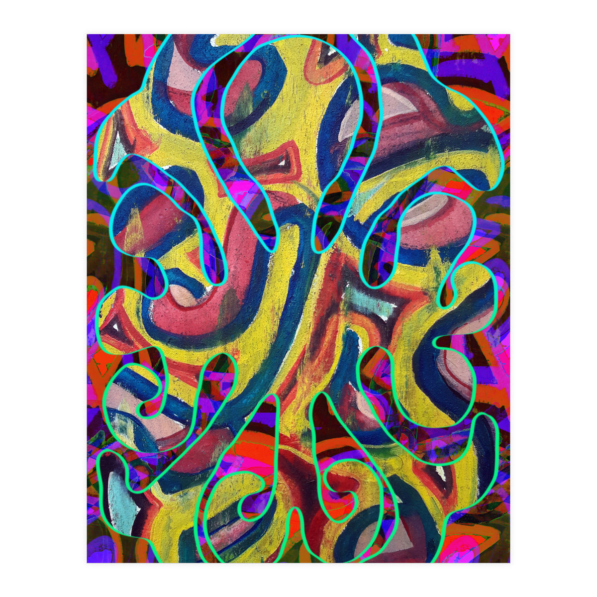 Pop Abstract 2023 Tapiz 52 (Print Only)
