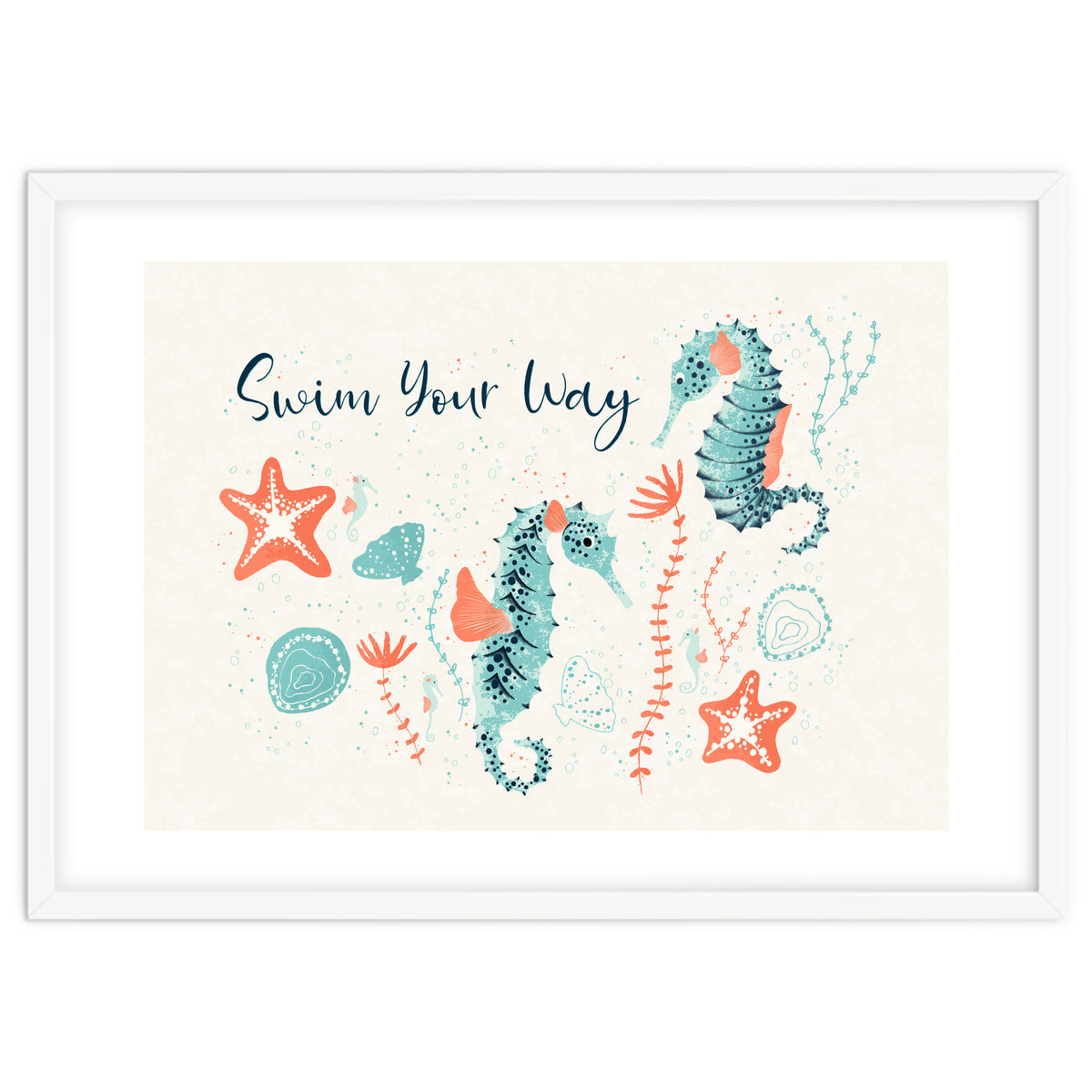 Swim Your Way Seahorse