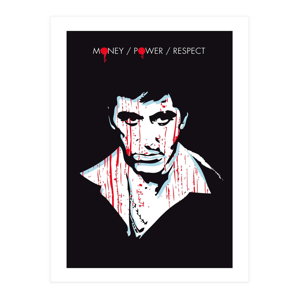 Tony Montana Scarface movie poster (Print Only)