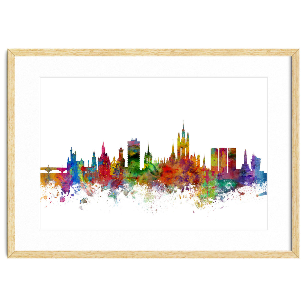 Aberdeen Scotland Skyline