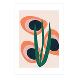 Abstract Mid Century Modern Scandinavian Leaf II (Print Only) thumbnail