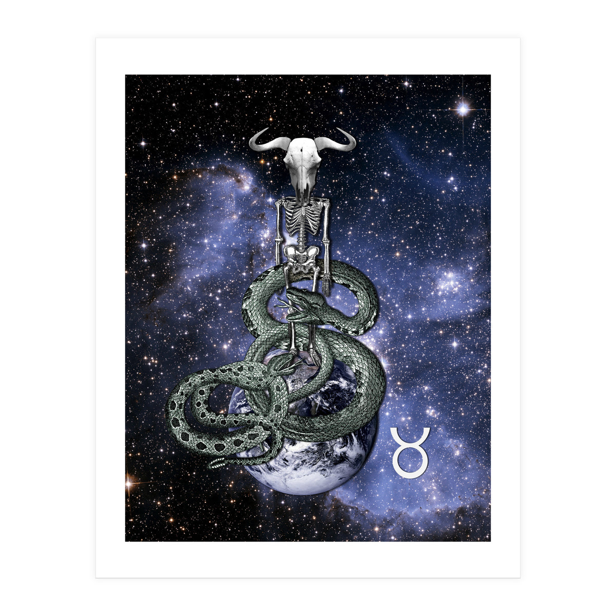 Tauro Zodiac Sign (Print Only)