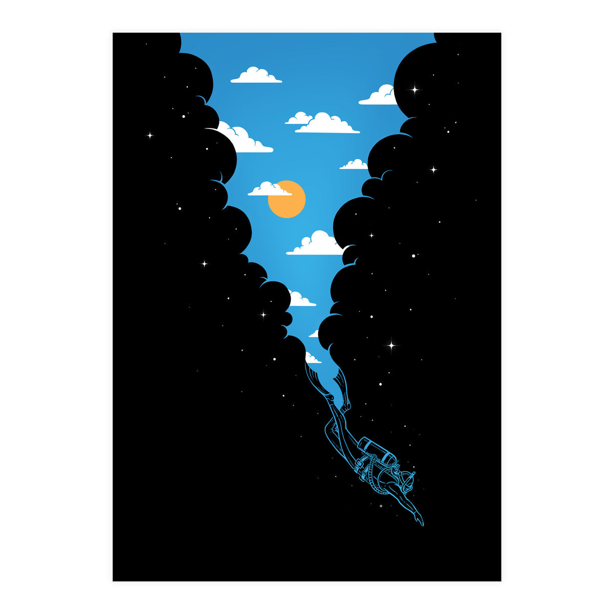 Skydiver (Print Only)