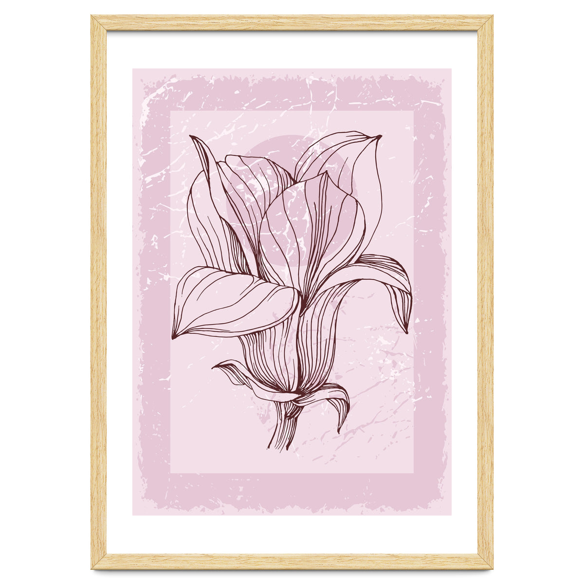 Magnolia - Minimal Contemporary Botanical Floral