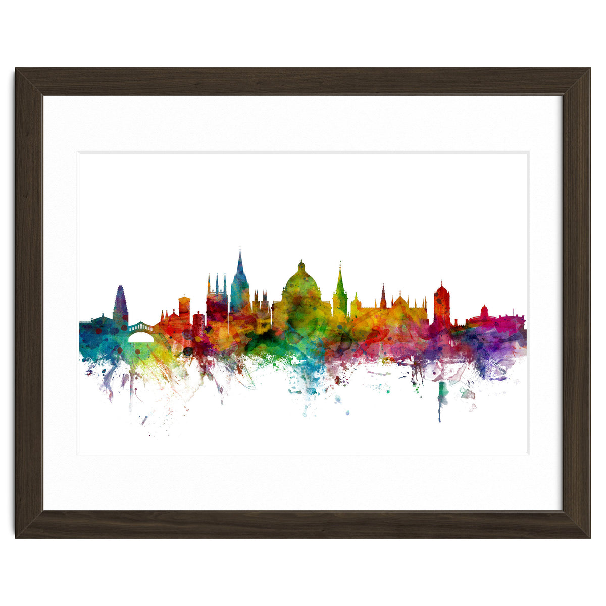 Oxford England Skyline