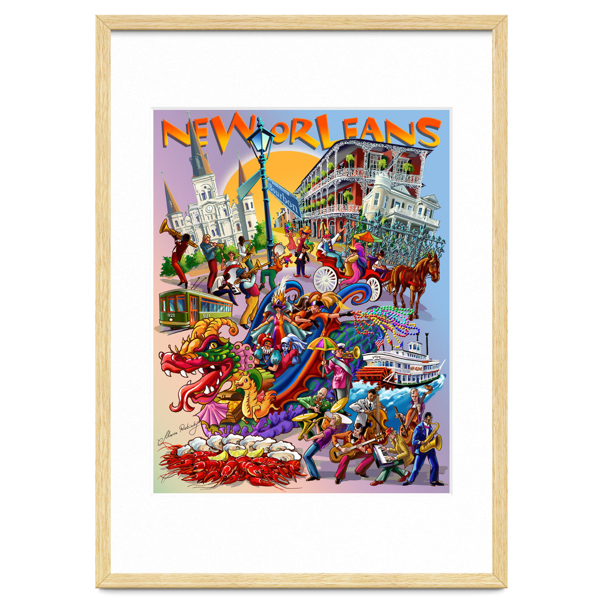 New Orleans Illustration