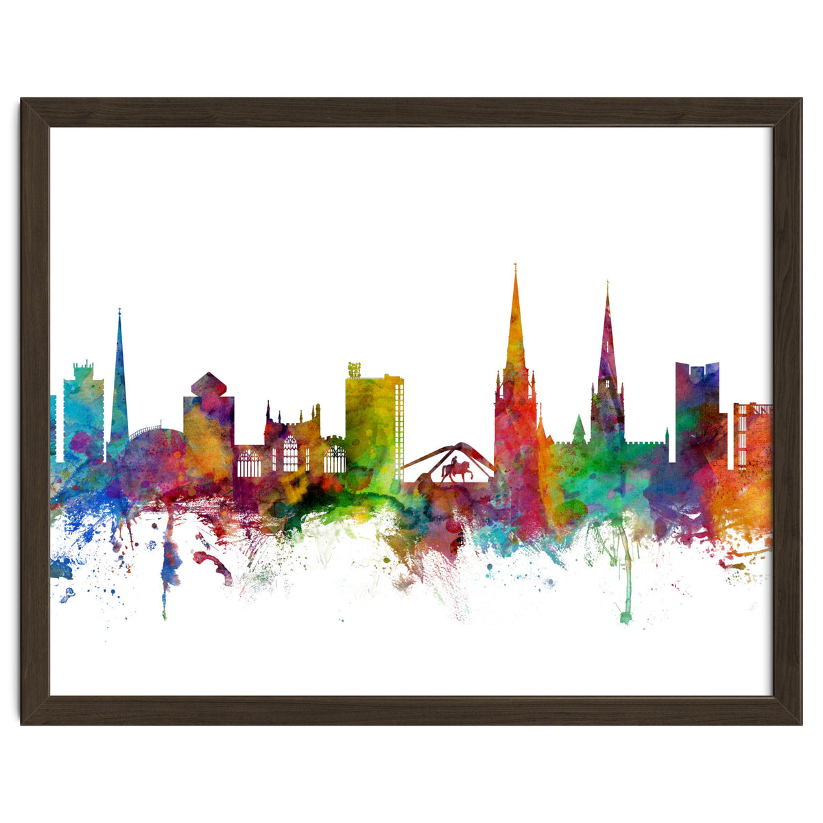 Coventry England Skyline