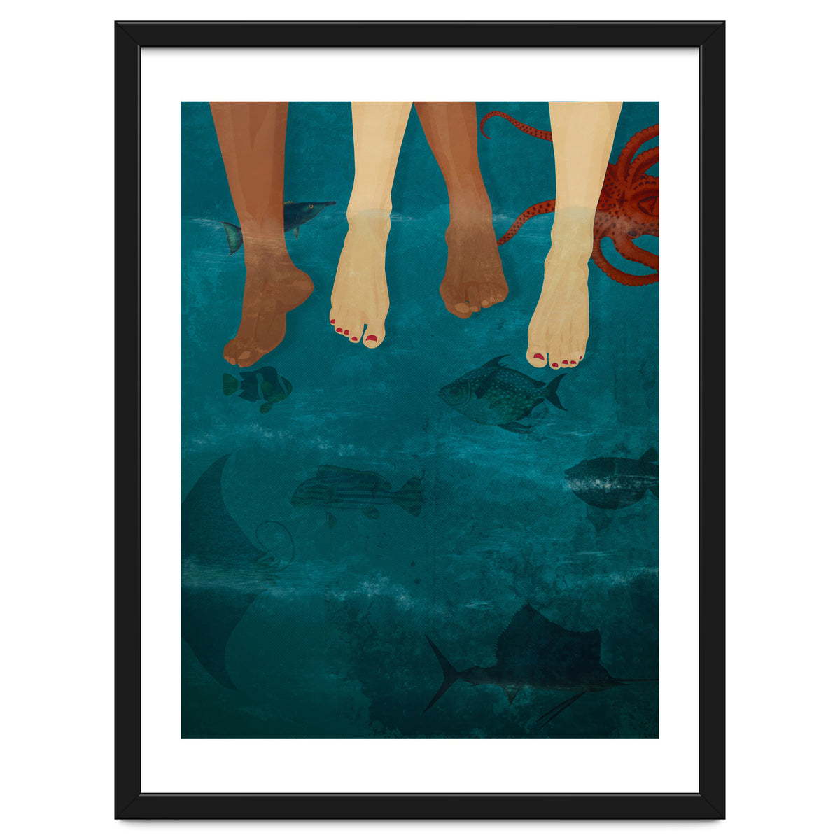 Sitting With The Fishes