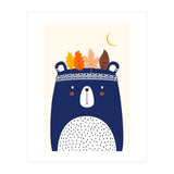 Little Cute Bear (Print Only) thumbnail
