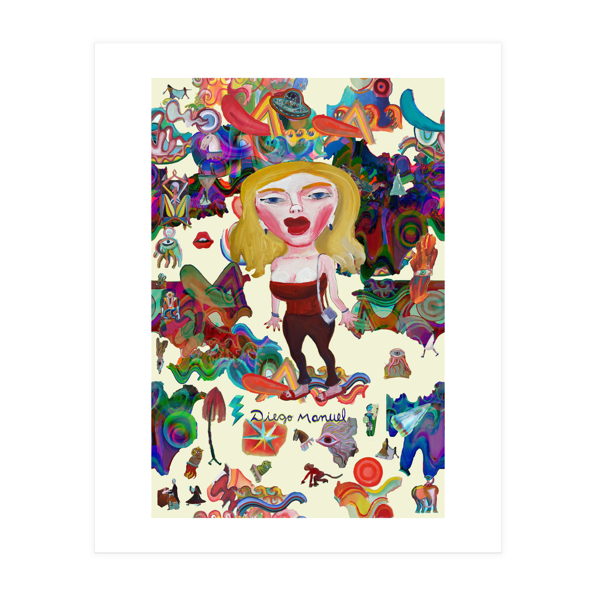 Graffitis 2021 Tapiz 51 B (Print Only)