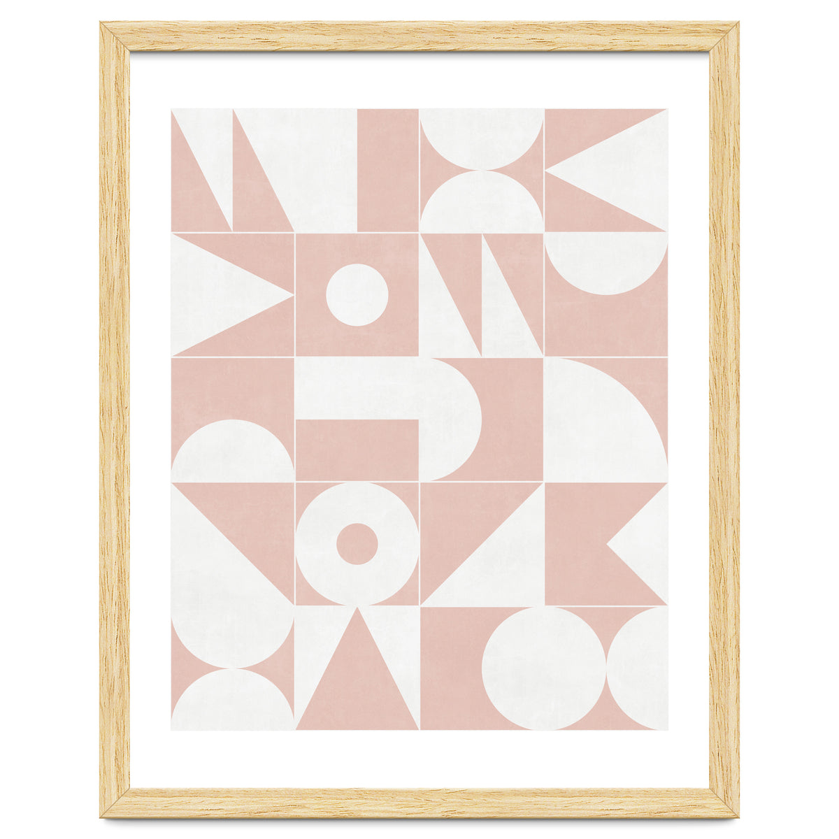 My Favorite Geometric Patterns No.11 - Pale Pink
