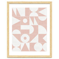 My Favorite Geometric Patterns No.11 - Pale Pink