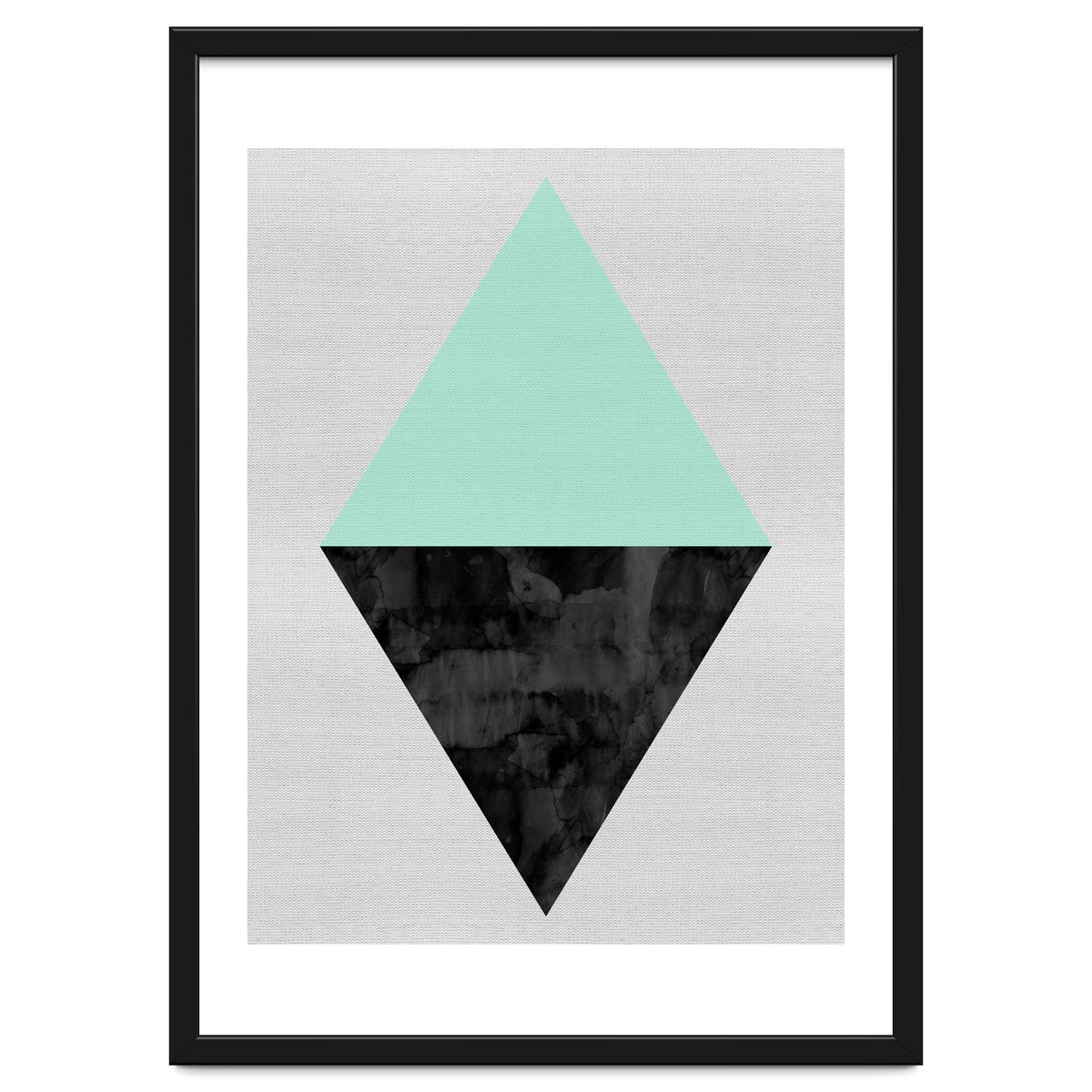 Geometric Watercolor III