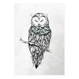 Poetic Snow Owl (Print Only) thumbnail