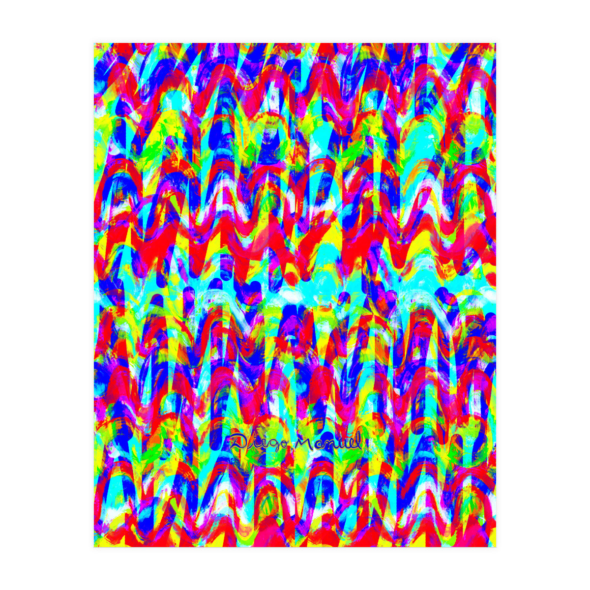 Pop Abstract A 80 (Print Only)