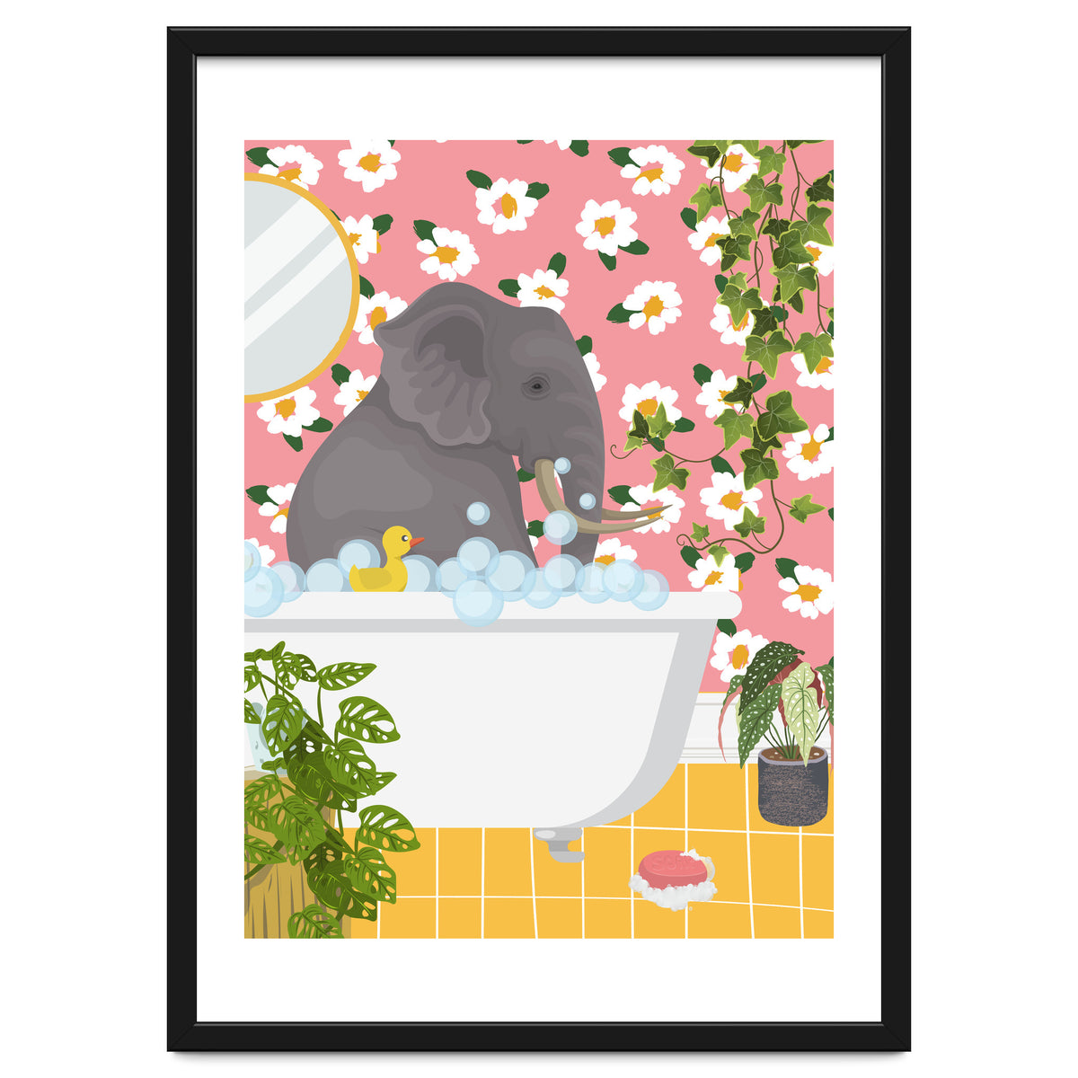 Elephant Bathing