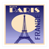 Paris France Travel Poster  (Print Only) thumbnail