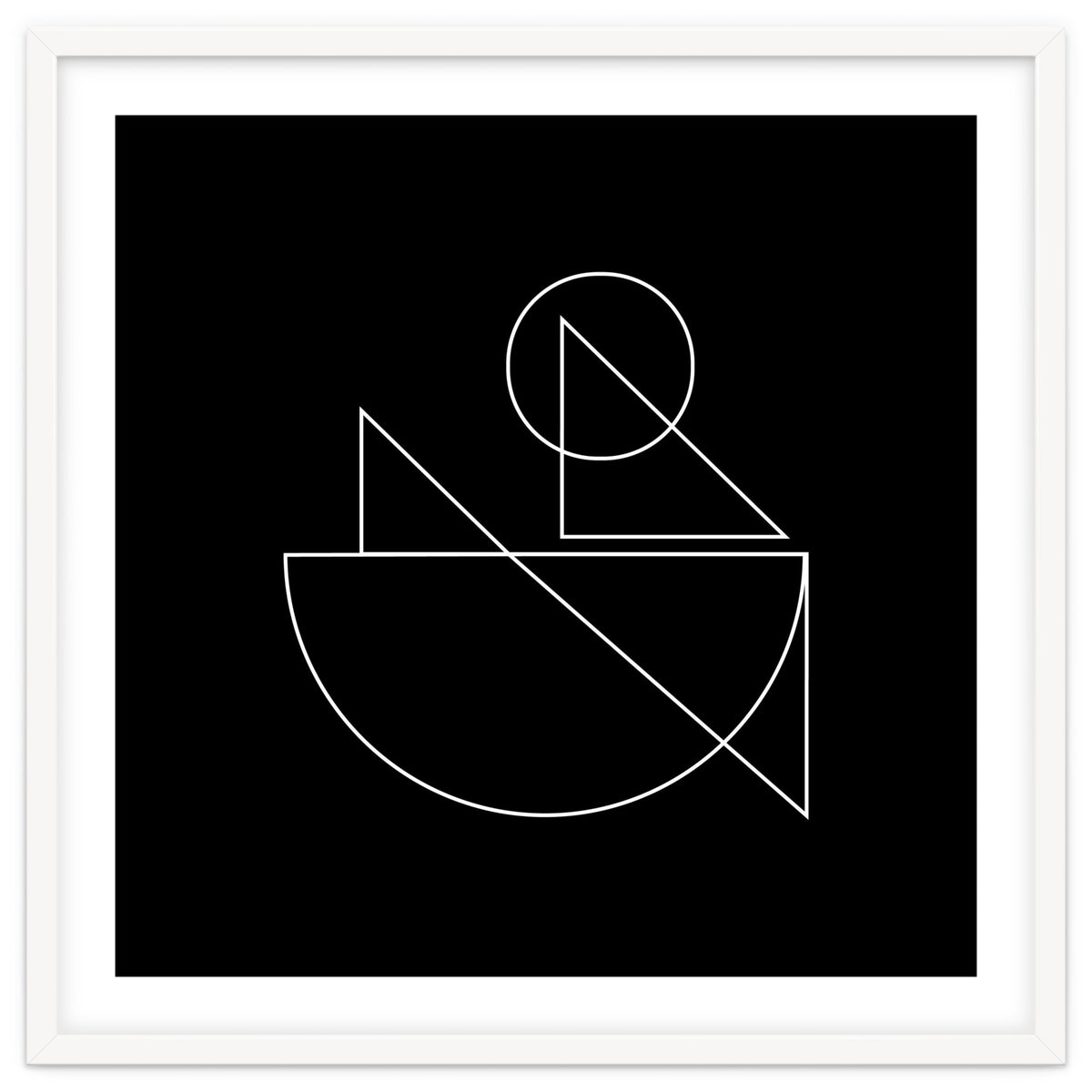 Fisherman | abstract minimal