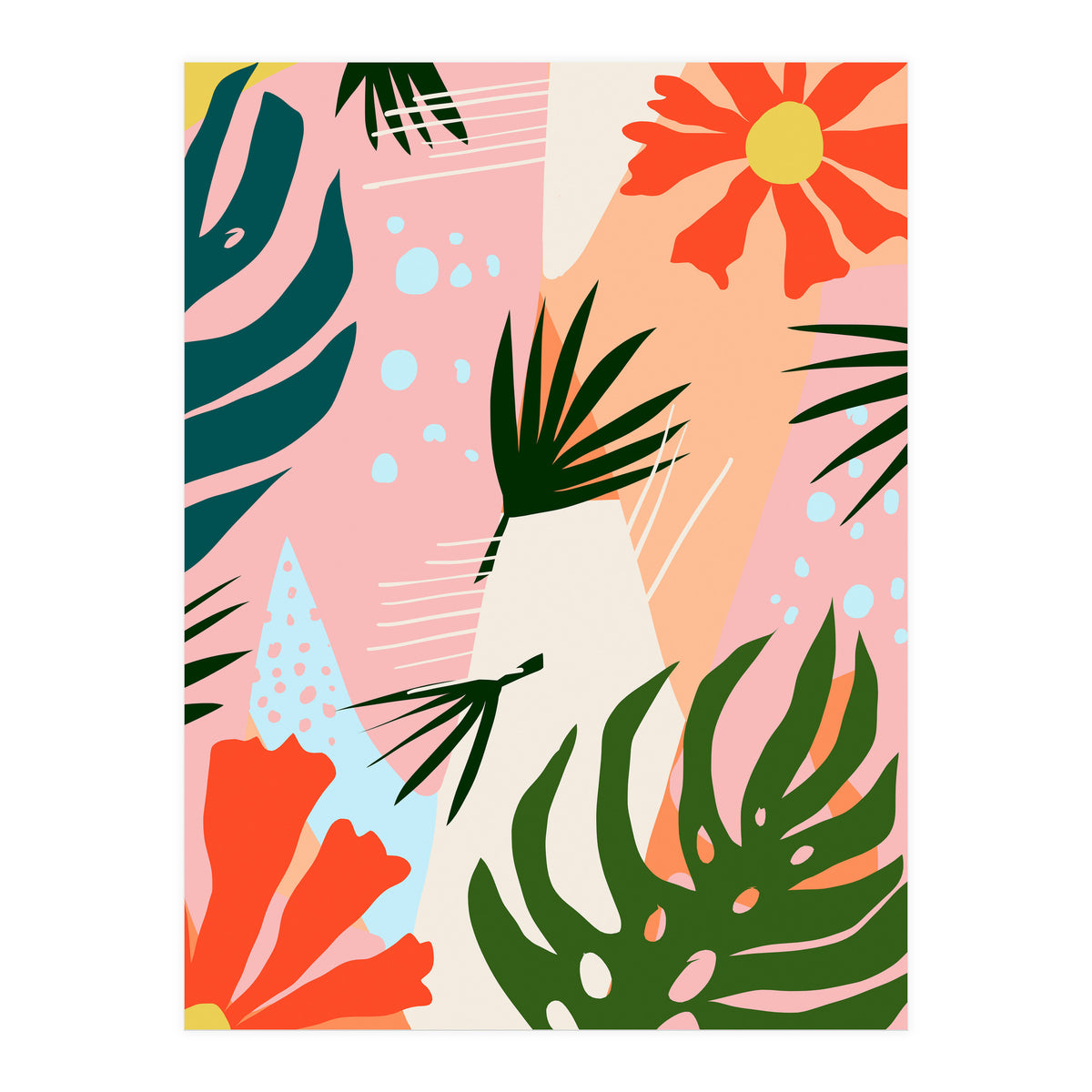 Tropical Plants (Print Only)