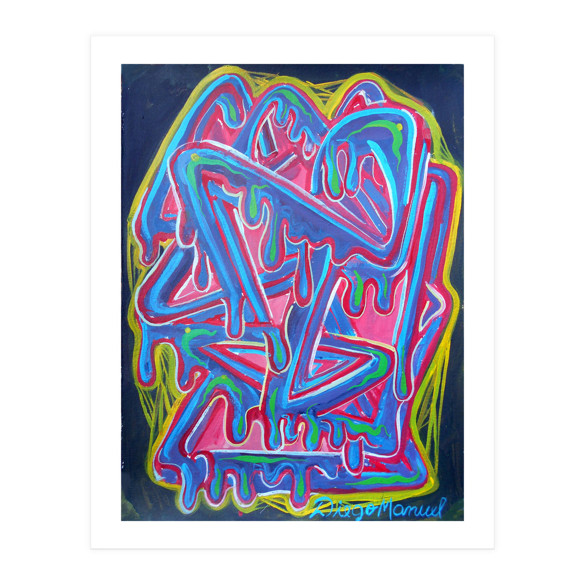 Pop Abstracto 2021 7 (Print Only)