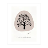Natural tree - minimal art (Print Only) thumbnail