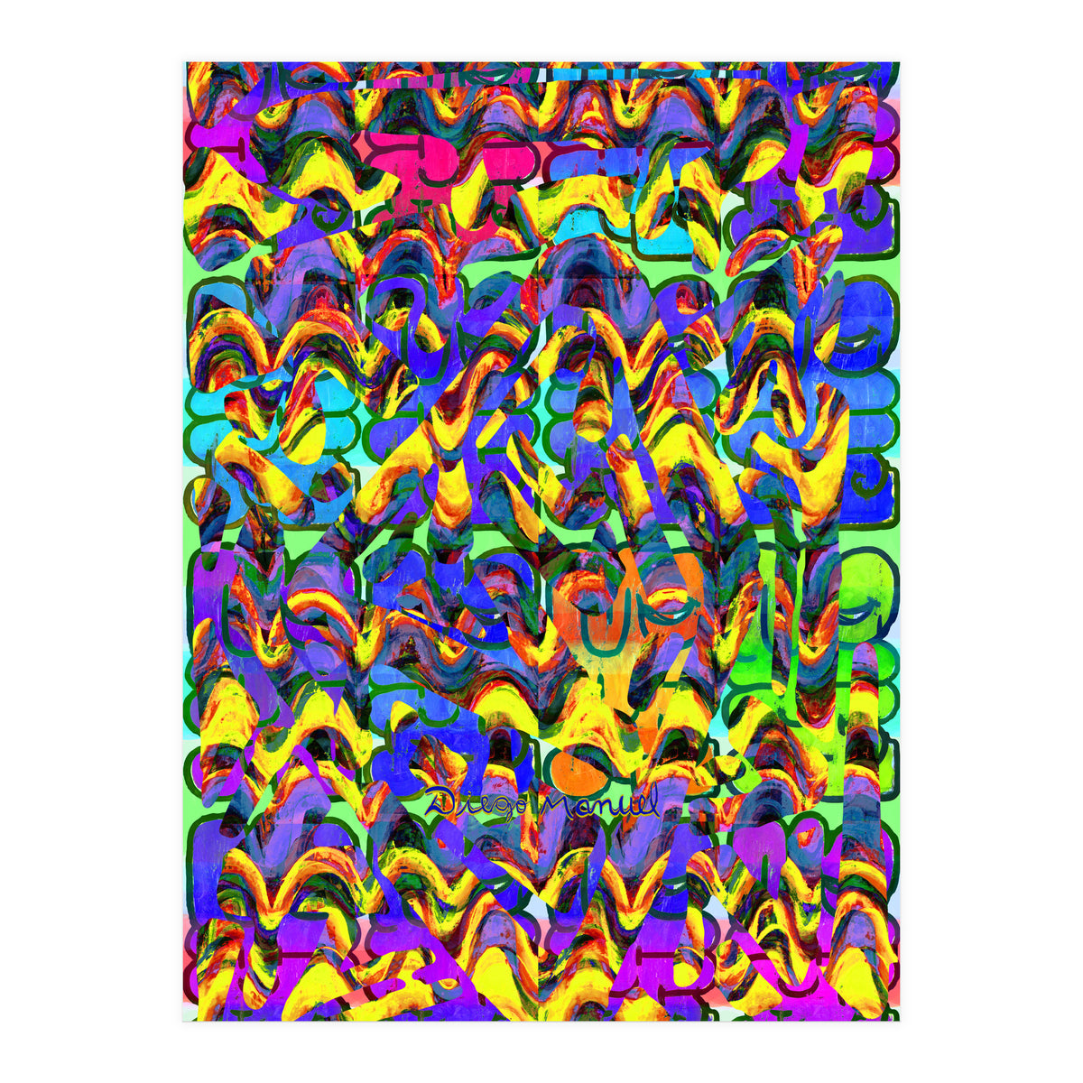 New Graffiti B 15 (Print Only)