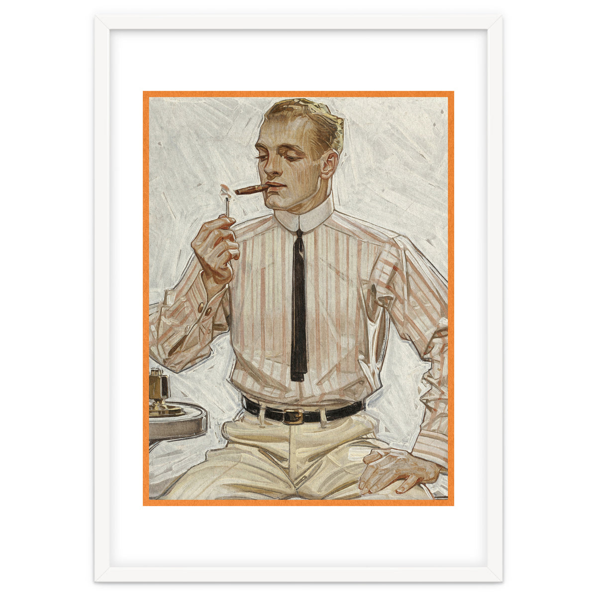Collier's (ft. Smoking a Cigarette) Advertisement