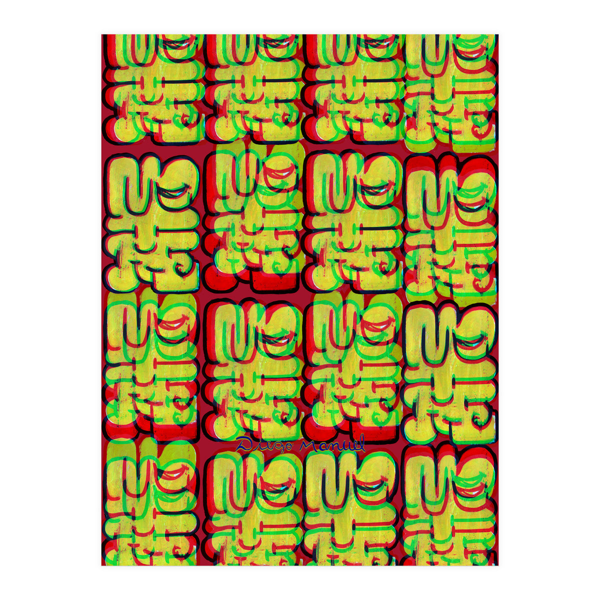 Graffitis 2021 Tapiz 113 (Print Only)