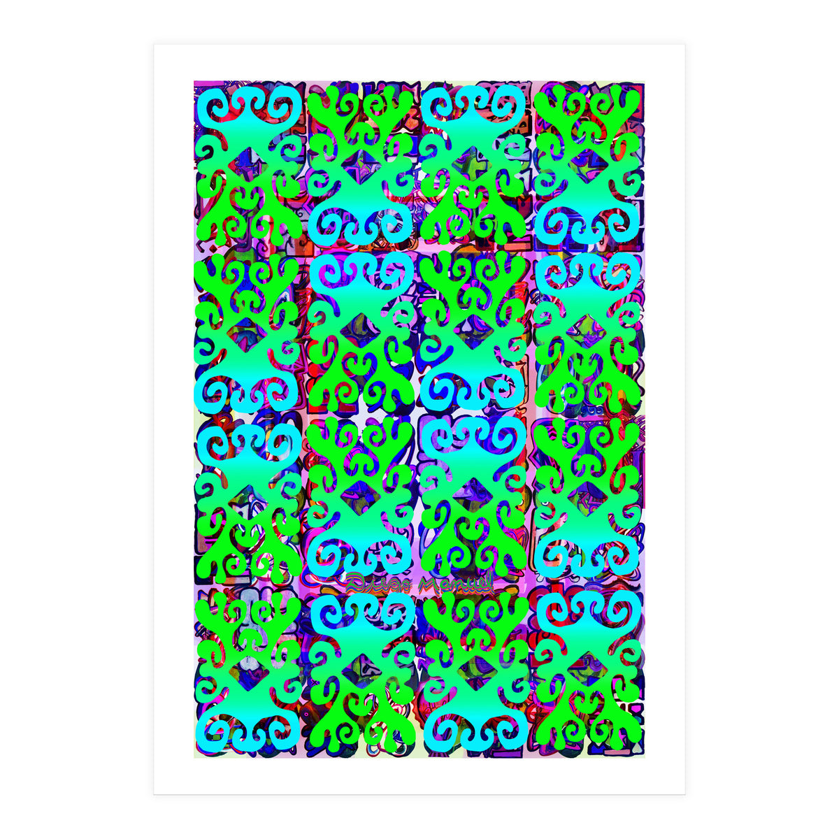 Tapiz Perfiles 2023 19 (Print Only)