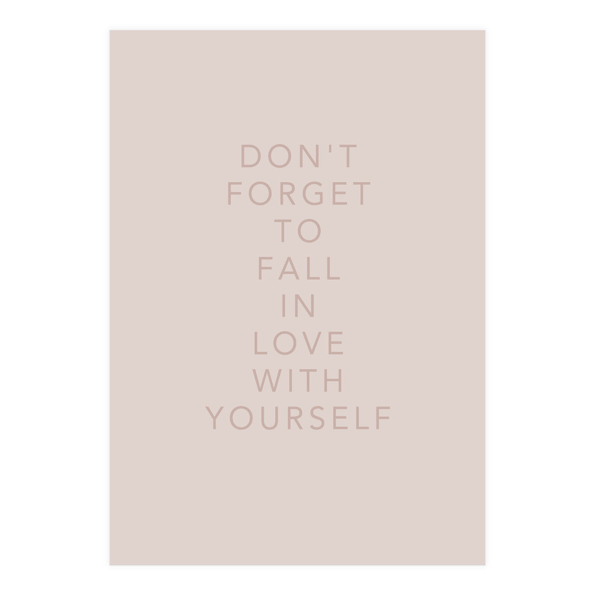 YOURSELF (Print Only)