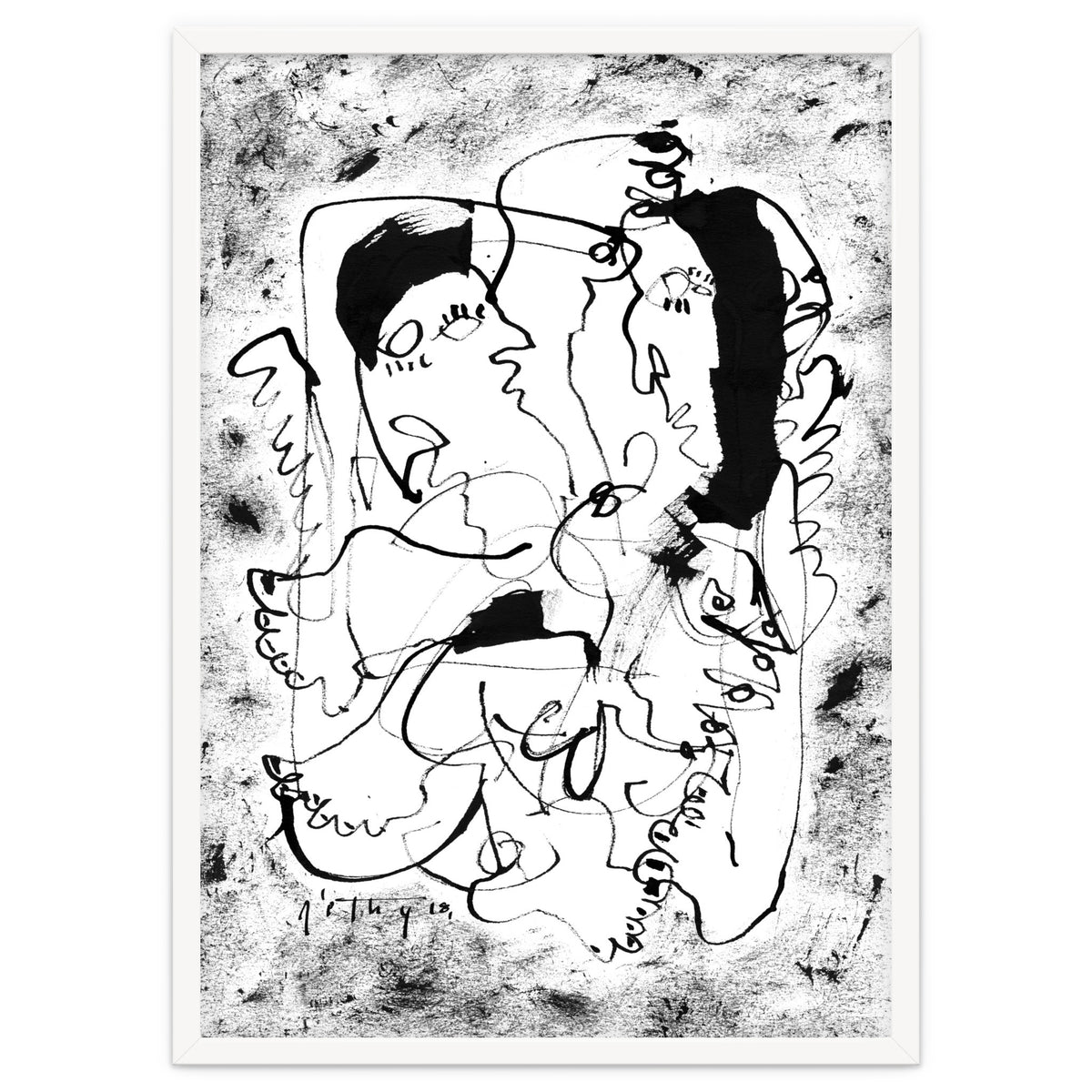 Dancing Forever - b&w