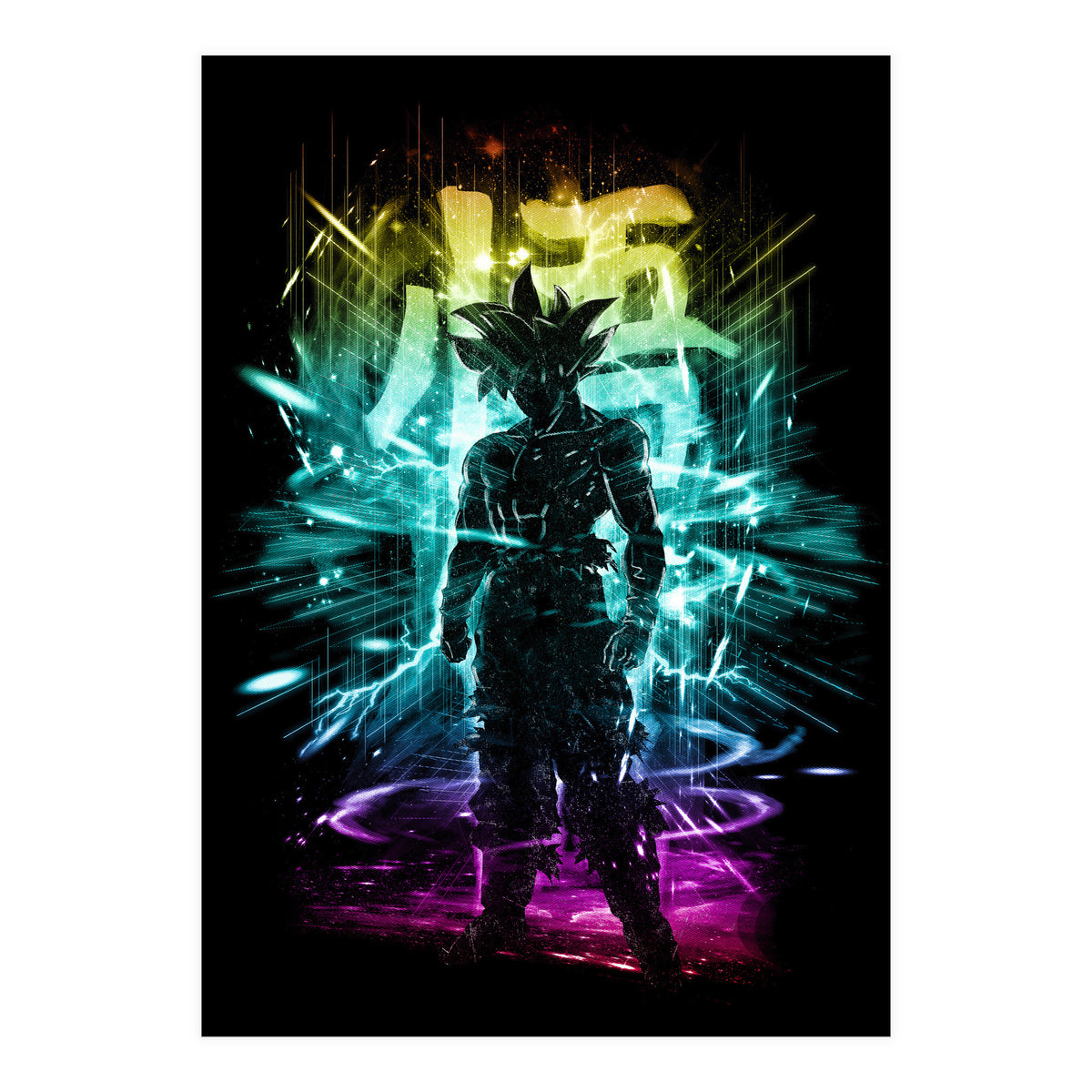 Ultra Instinct Storm Rainbow (Print Only)