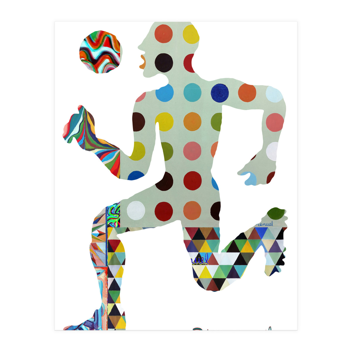 Jugador Nuevo 1 16  (Print Only)